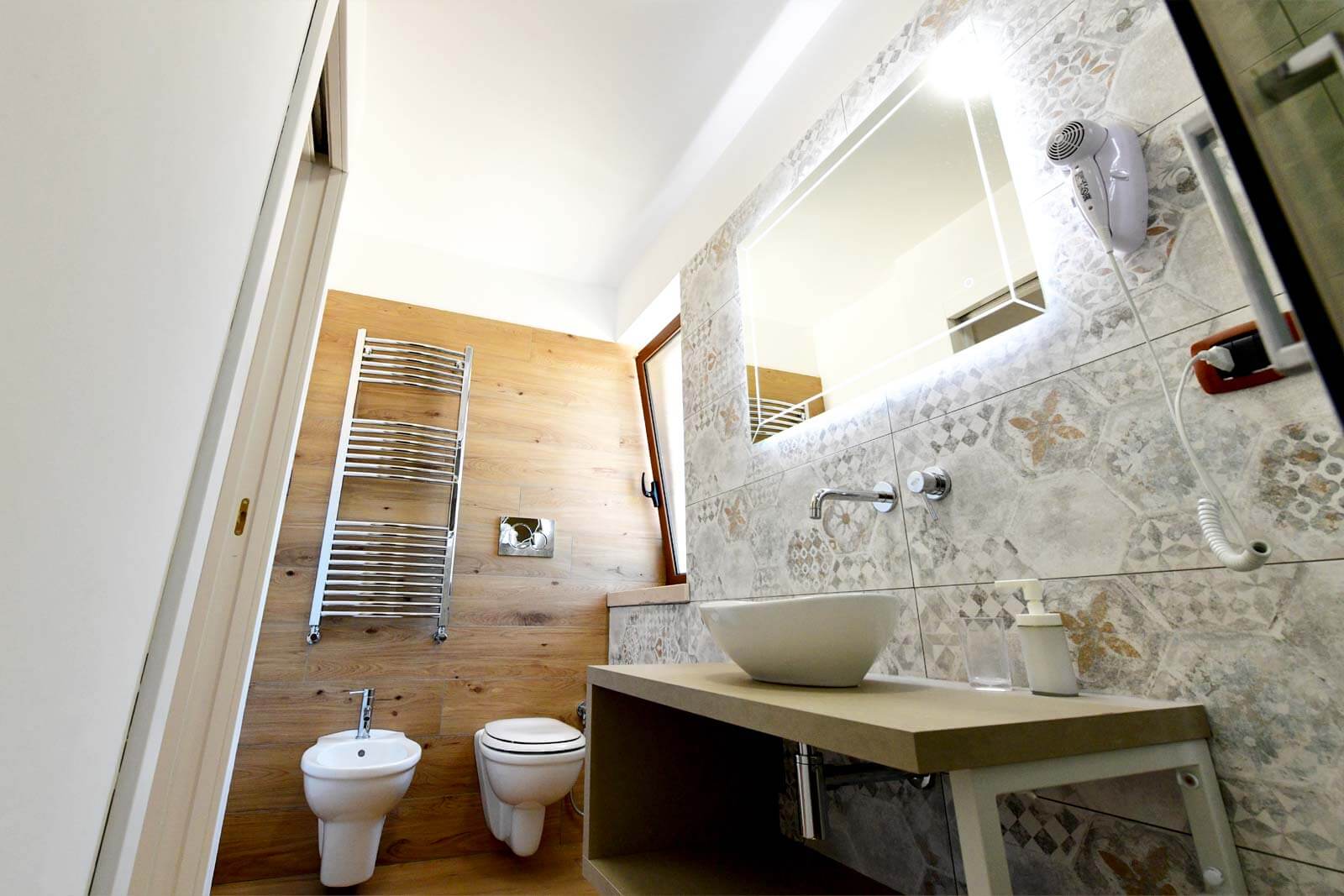 bagno camera quadrupla